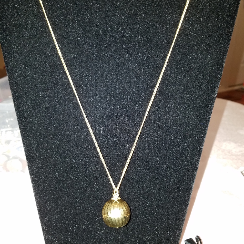 Vintage Bucherer Swiss Women's Watch Necklace